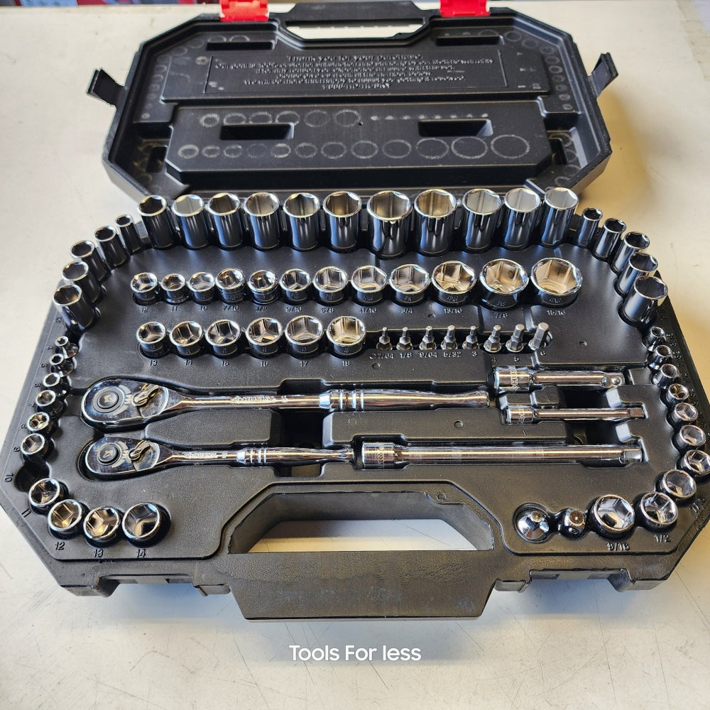 144 Tooth Mechanics Tool Set (75-piece) 144 Tooth Mechanics Tool Set (75-piece)